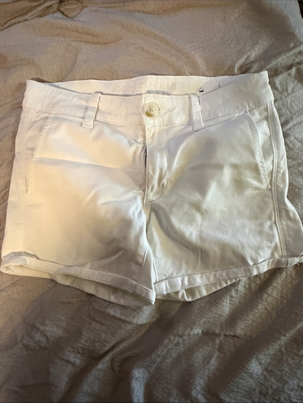American Eagle Outfitters White Women's Jean Shorts